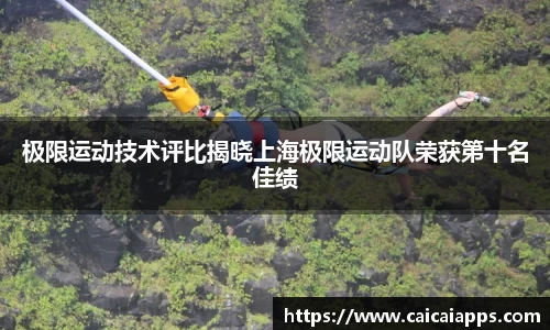 极限运动技术评比揭晓上海极限运动队荣获第十名佳绩